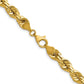 Diamond-cut Rope with Fancy Lobster Clasp Chain - WBC