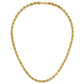 Diamond-cut Rope with Fancy Lobster Clasp Chain - WBC