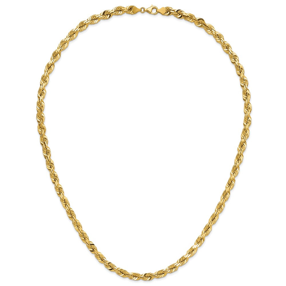 Diamond-cut Rope with Fancy Lobster Clasp Chain - WBC