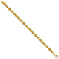 Diamond-cut Rope with Fancy Lobster Clasp Chain - WBC