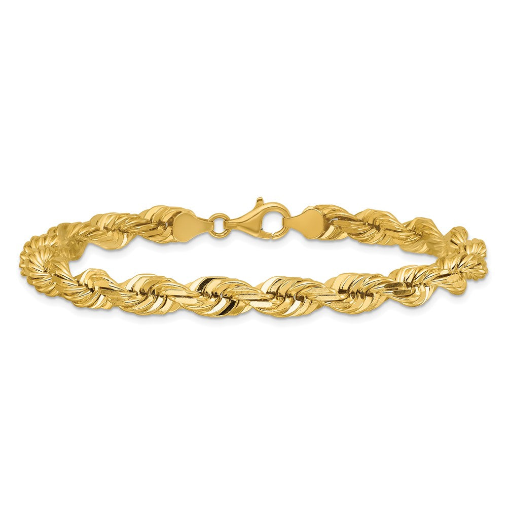 Diamond-cut Rope with Fancy Lobster Clasp Chain - WBC