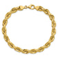Diamond-cut Rope with Fancy Lobster Clasp Chain - WBC