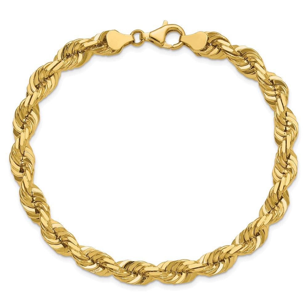 Diamond-cut Rope with Fancy Lobster Clasp Chain - WBC