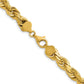 Diamond-cut Rope with Fancy Lobster Clasp Chain - WBC