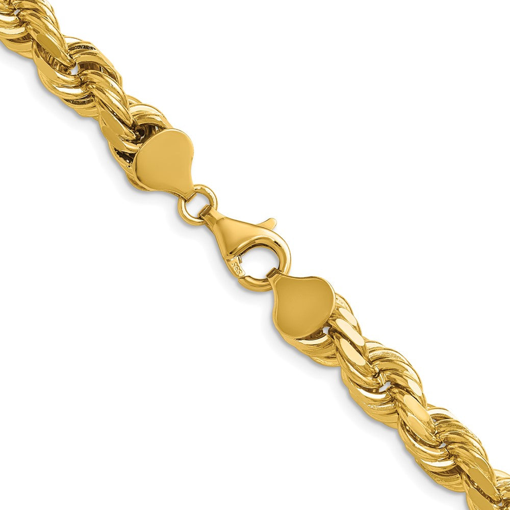 Diamond-cut Rope with Fancy Lobster Clasp Chain - WBC