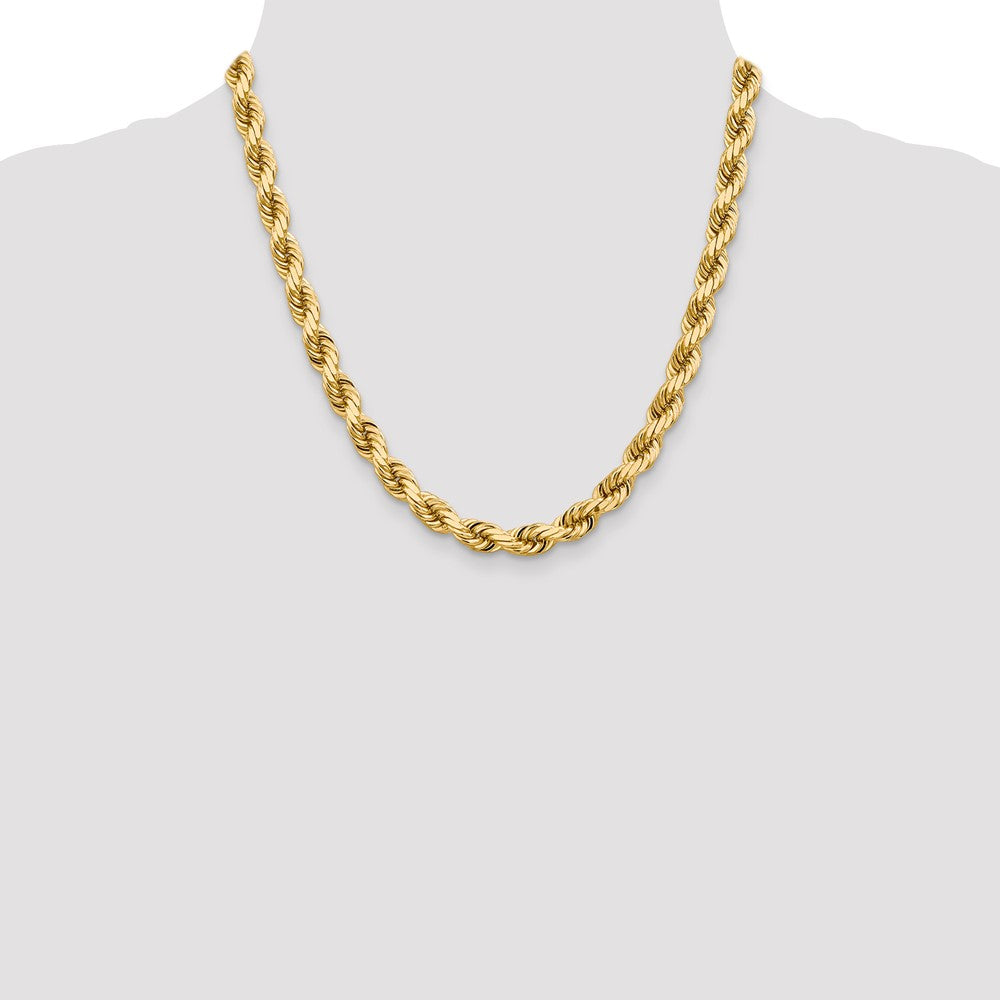 Diamond-cut Rope with Fancy Lobster Clasp Chain - WBC