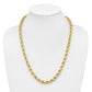 Diamond-cut Rope with Fancy Lobster Clasp Chain - WBC