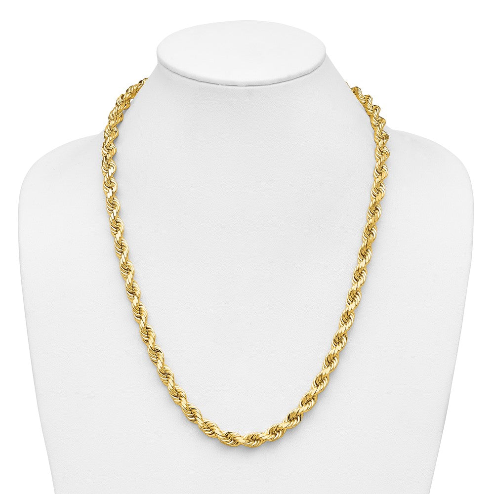 Diamond-cut Rope with Fancy Lobster Clasp Chain - WBC