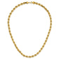 Diamond-cut Rope with Fancy Lobster Clasp Chain - WBC
