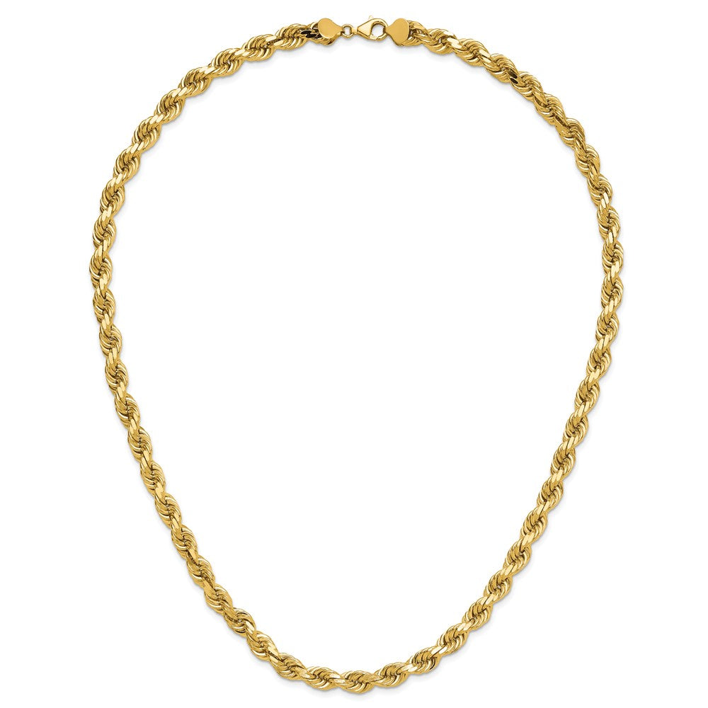Diamond-cut Rope with Fancy Lobster Clasp Chain - WBC