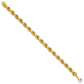 Diamond-cut Rope with Fancy Lobster Clasp Chain - WBC