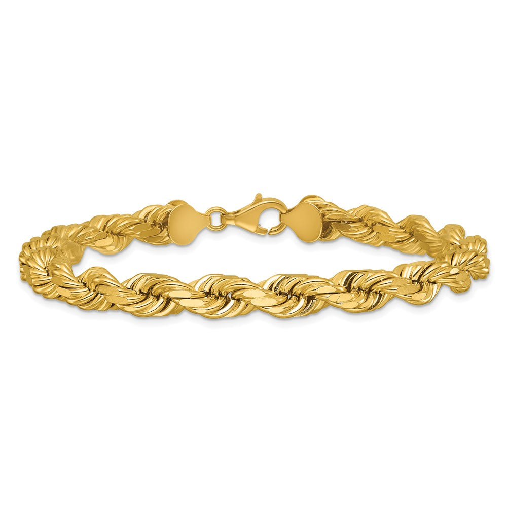 Diamond-cut Rope with Fancy Lobster Clasp Chain - WBC
