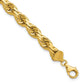 Diamond-cut Rope with Fancy Lobster Clasp Chain - WBC