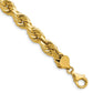 Diamond-cut Rope with Fancy Lobster Clasp Chain - WBC