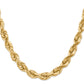 Diamond-cut Rope with Fancy Lobster Clasp Chain - WBC