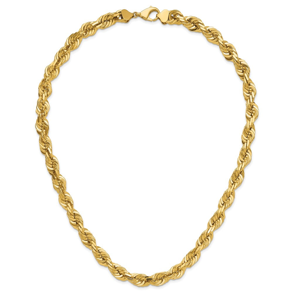 Diamond-cut Rope with Fancy Lobster Clasp Chain - WBC