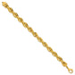 Diamond-cut Rope with Fancy Lobster Clasp Chain - WBC