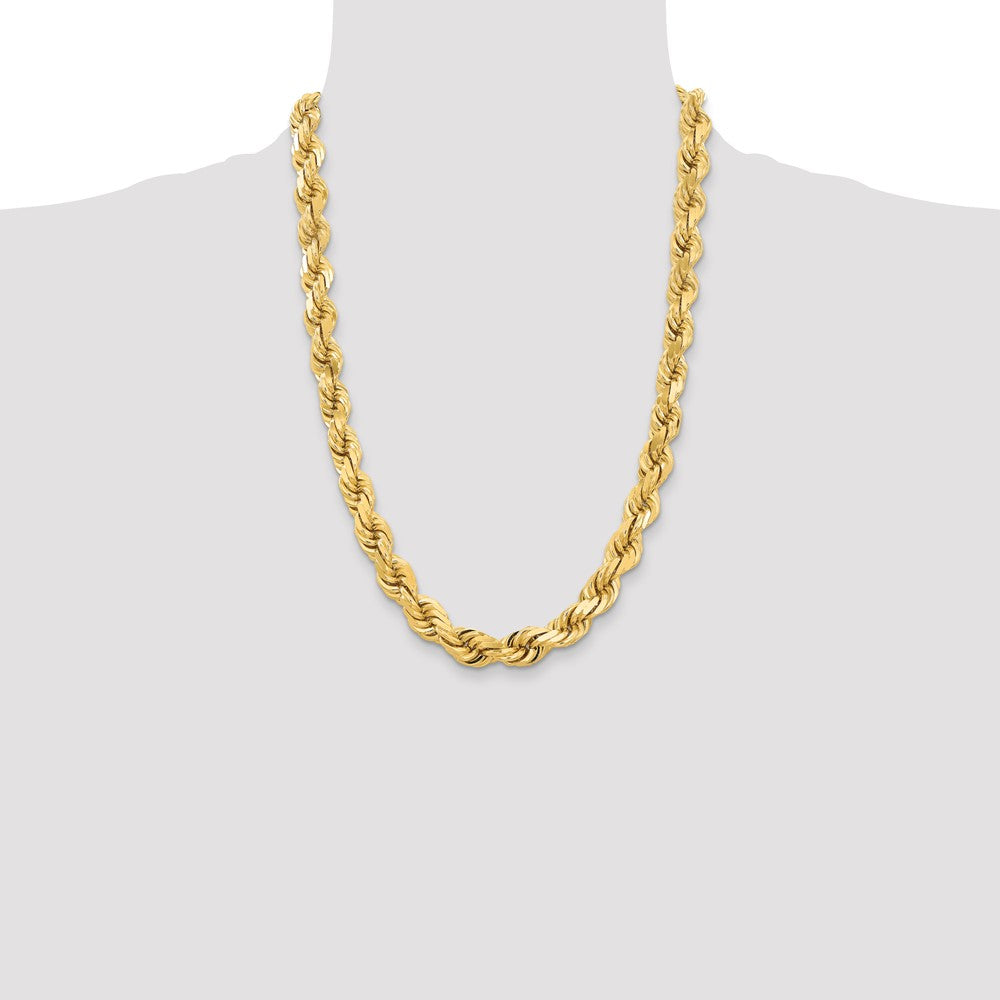 Diamond-cut Rope with Fancy Lobster Clasp Chain - WBC