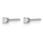 Inverness .10ct Lab Grown Diamond Stud Post Piercing Earrings - WBC