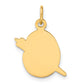 Multi-color Enameled Artists Palette Charm - WBC