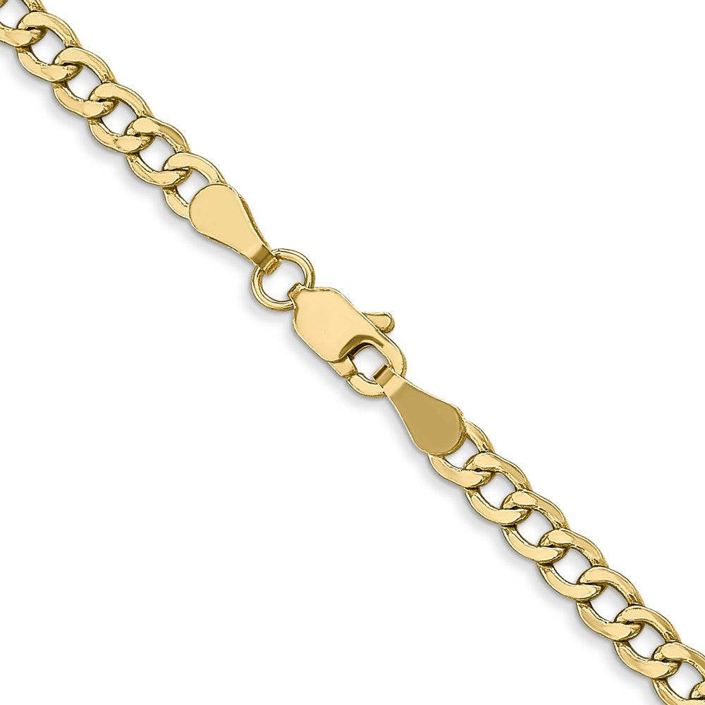 Semi-Solid Curb Link Chain - WBC