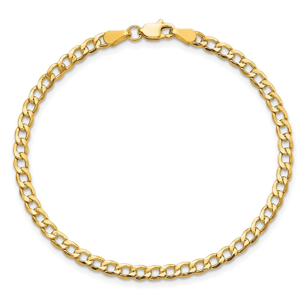 Semi-Solid Curb Link Chain - WBC