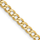 Semi-Solid Curb Link Chain - WBC