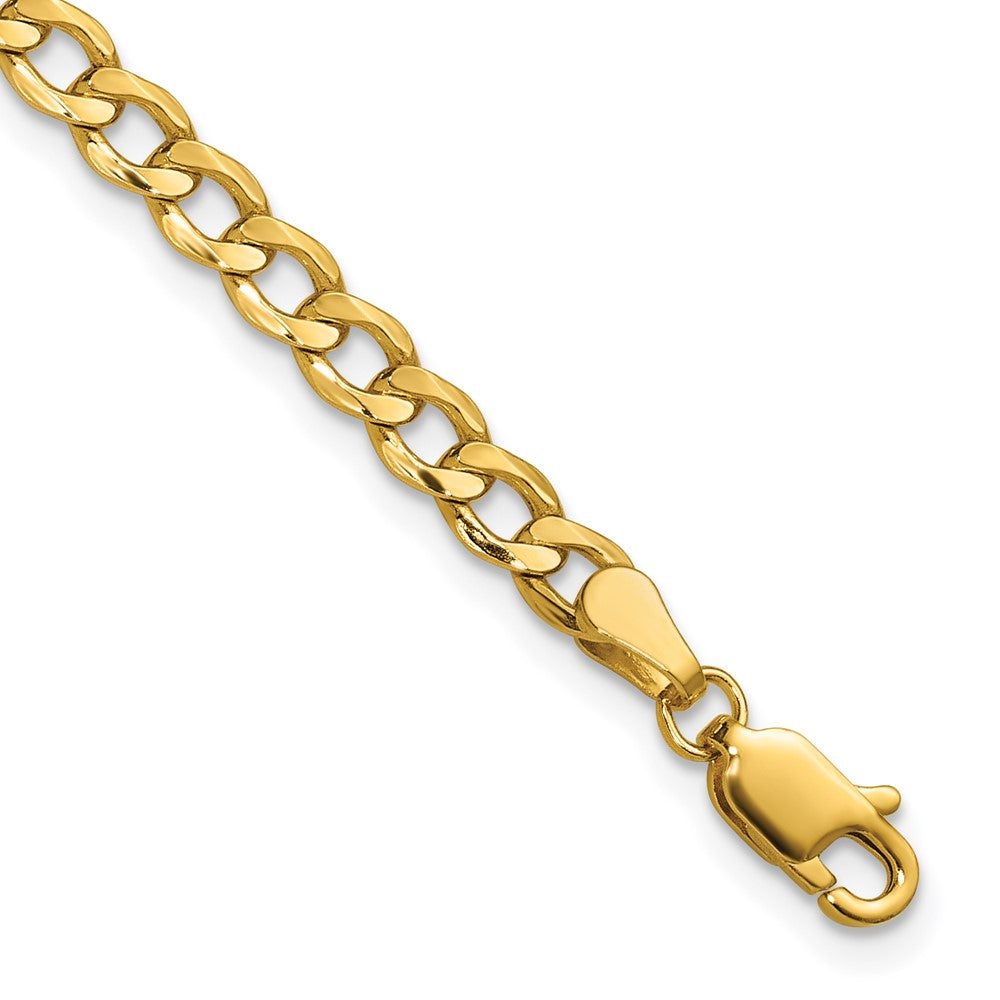 Semi-Solid Curb Link Chain - WBC