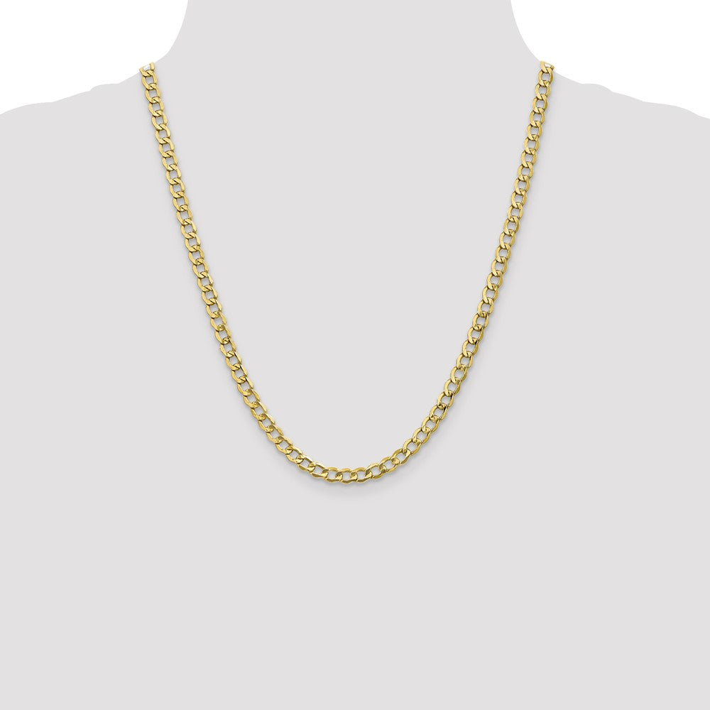 Semi-Solid Curb Link Chain - WBC