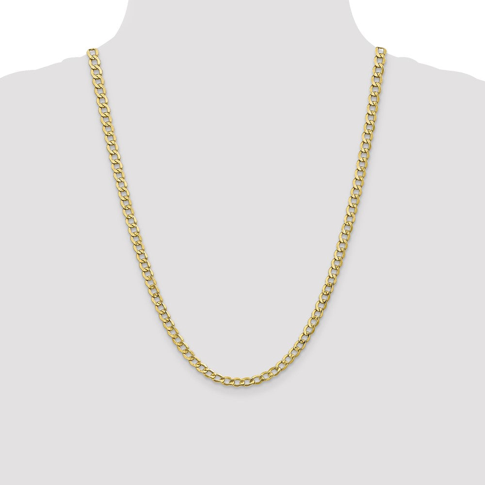 Semi-Solid Curb Link Chain - WBC