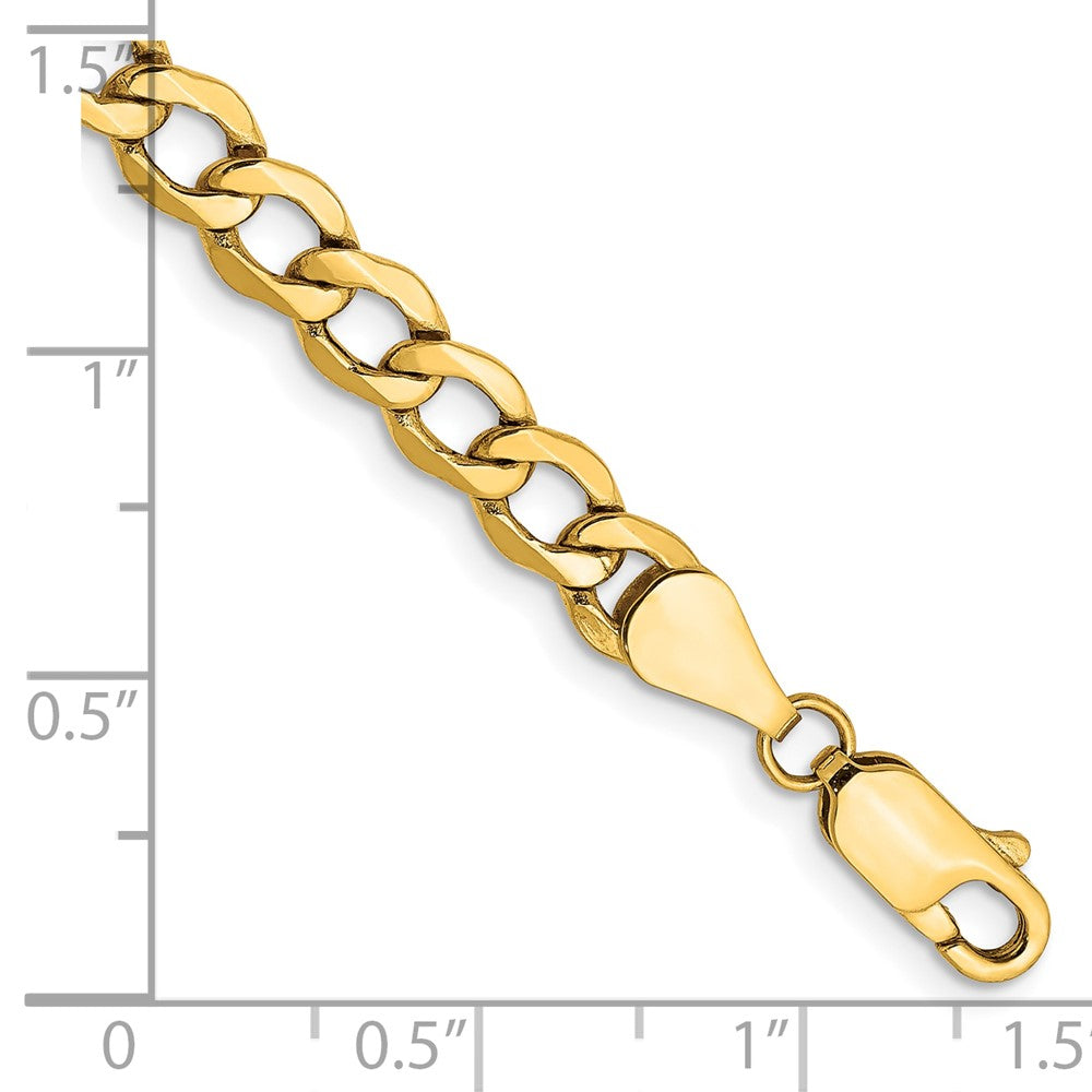 Semi-Solid Curb Link Chain - WBC