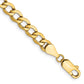 Semi-Solid Curb Link Chain - WBC
