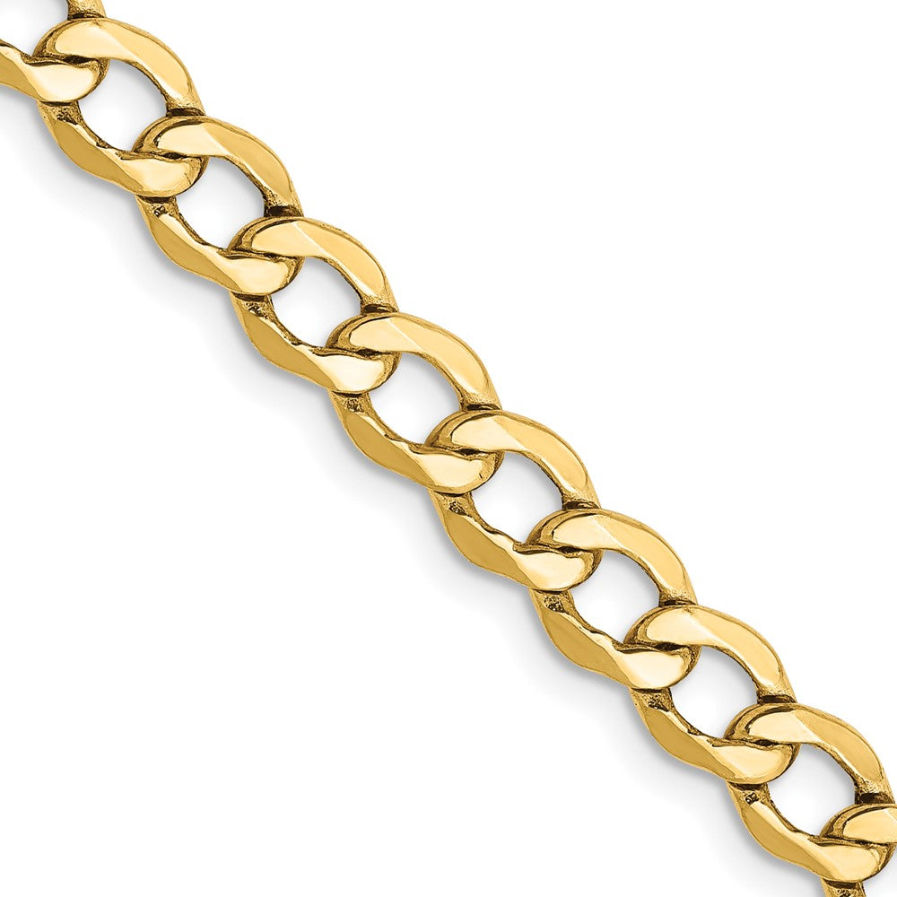 Semi-Solid Curb Link Chain - WBC