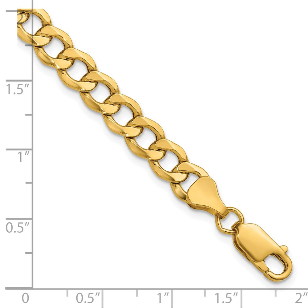 Semi-Solid Curb Link Chain - WBC
