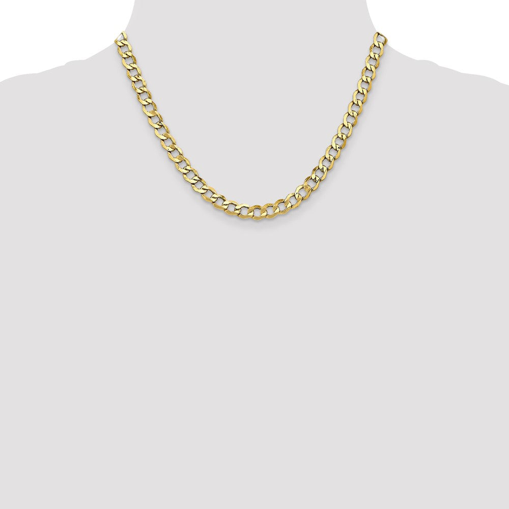 Semi-Solid Curb Link Chain - WBC