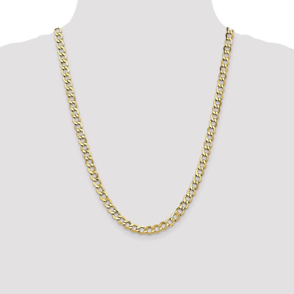 Semi-Solid Curb Link Chain - WBC