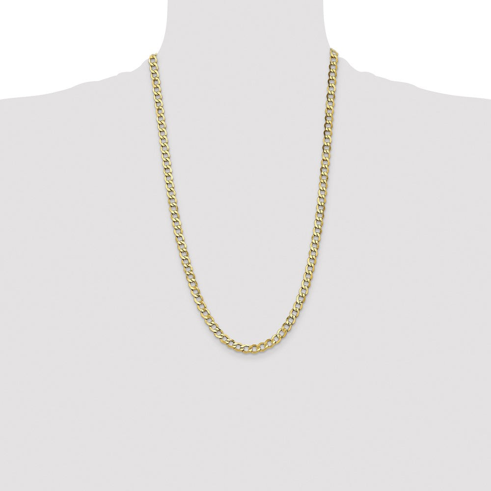 Semi-Solid Curb Link Chain - WBC