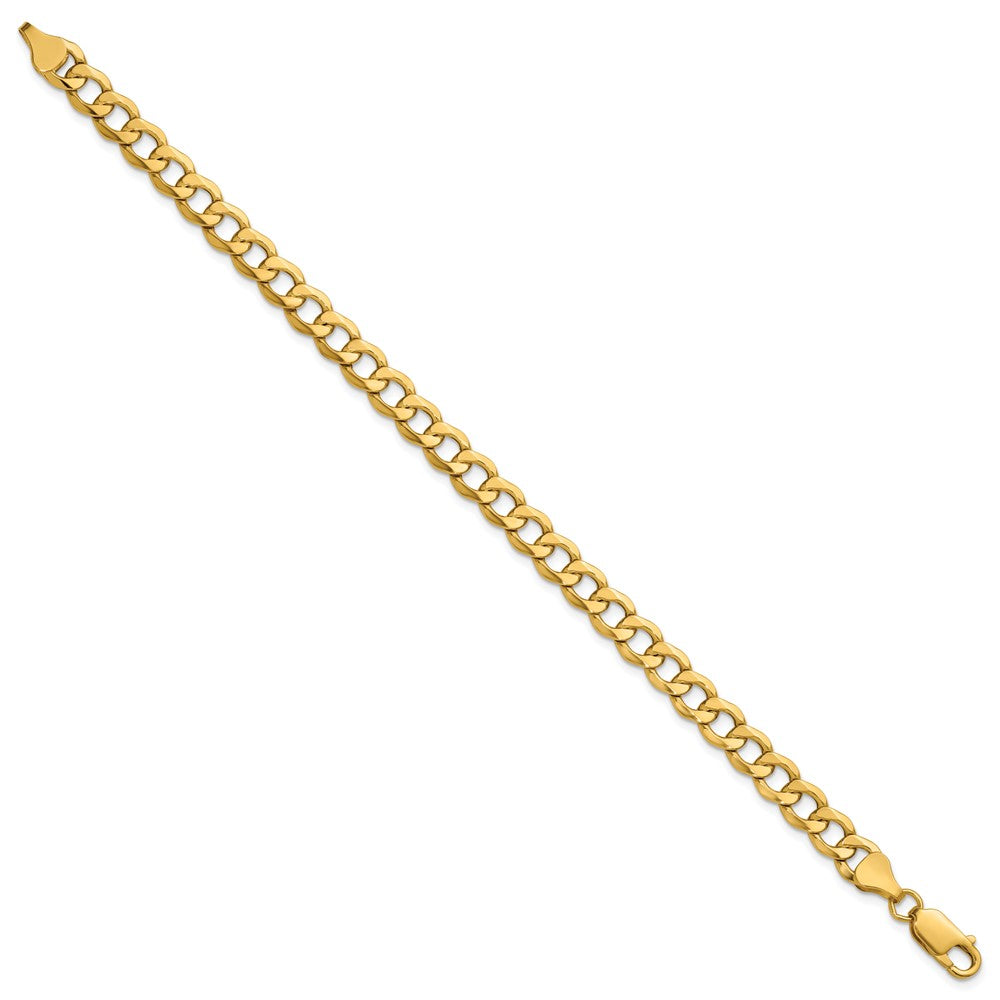 Semi-Solid Curb Link Chain - WBC