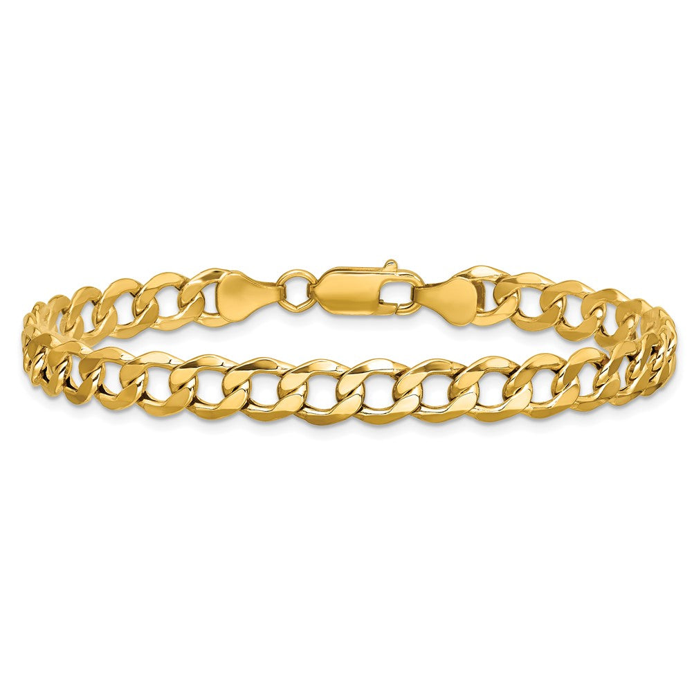 Semi-Solid Curb Link Chain - WBC