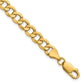 Semi-Solid Curb Link Chain - WBC