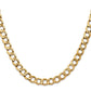 Semi-Solid Curb Link Chain - WBC