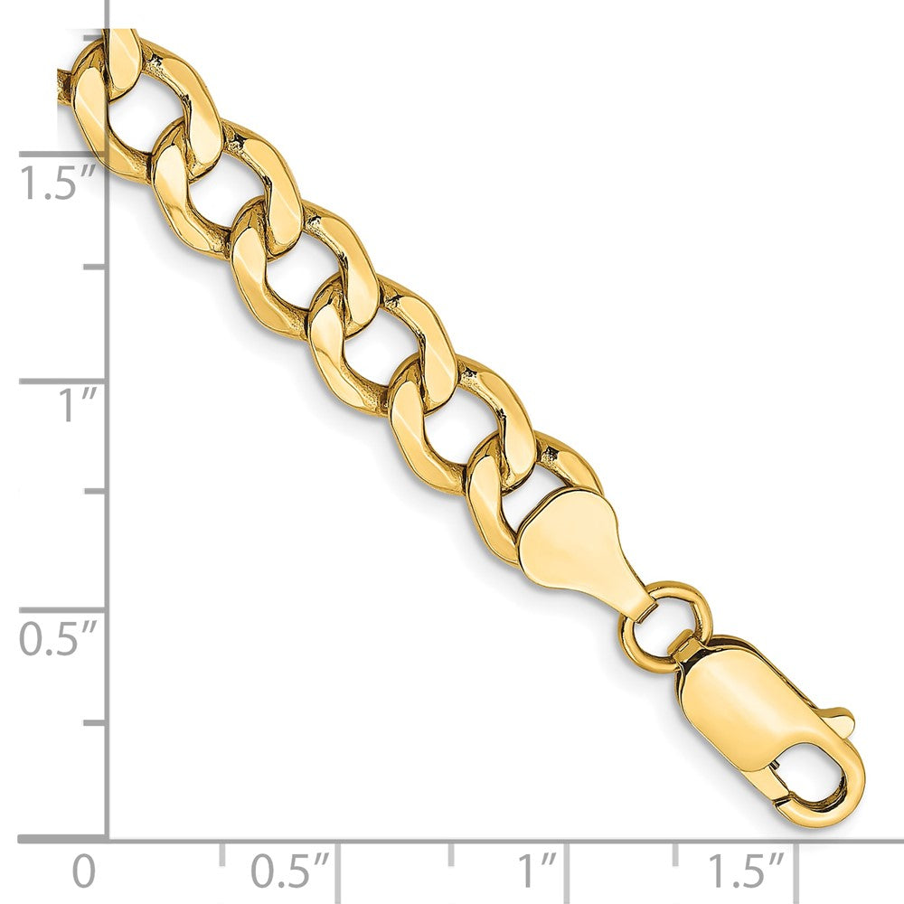 Semi-Solid Curb Link Chain - WBC