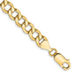 Semi-Solid Curb Link Chain - WBC