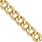 Semi-Solid Curb Link Chain - WBC
