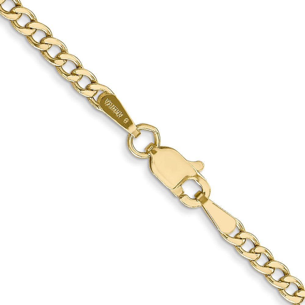 Semi-Solid Curb Link Chain - WBC