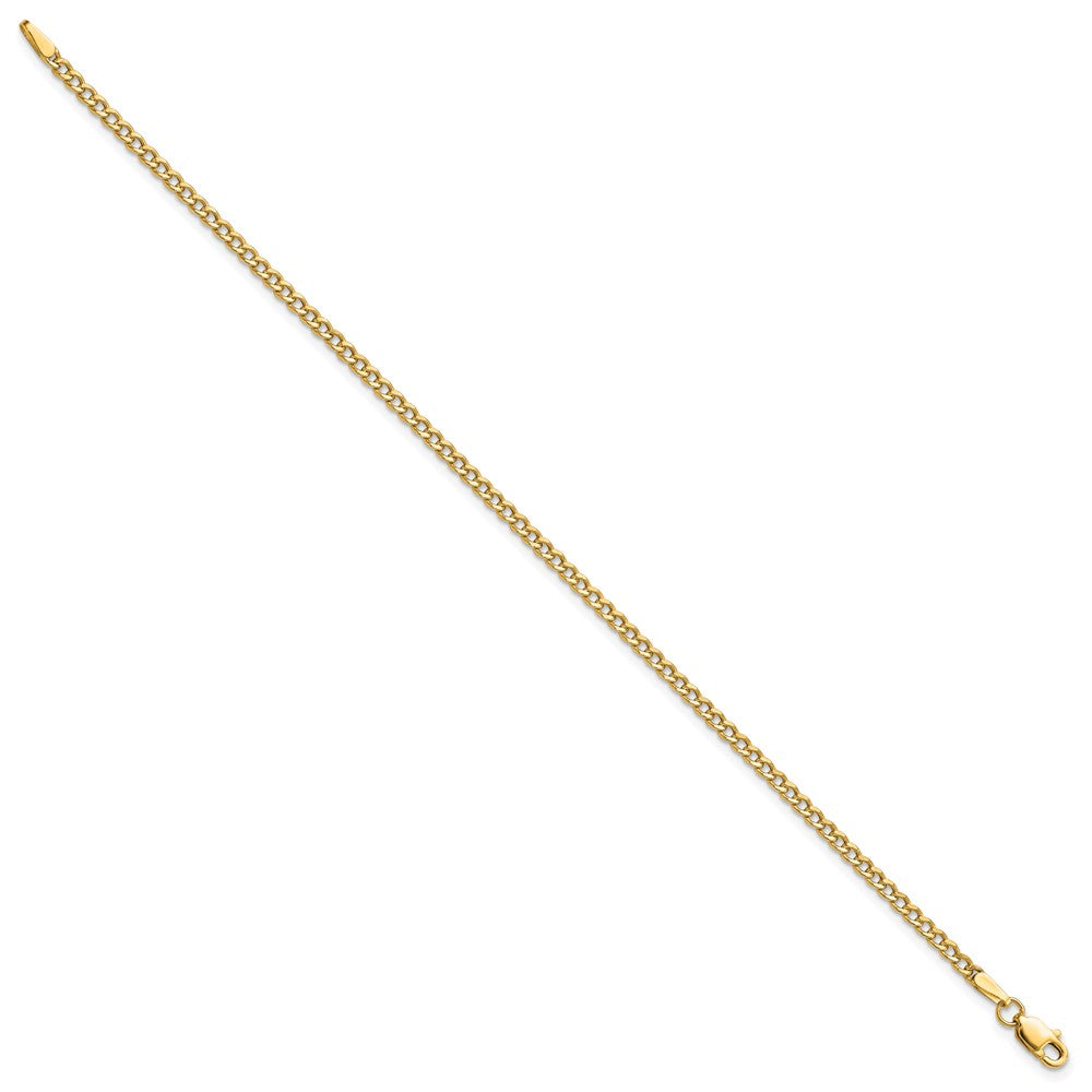 Semi-Solid Curb Link Chain - WBC