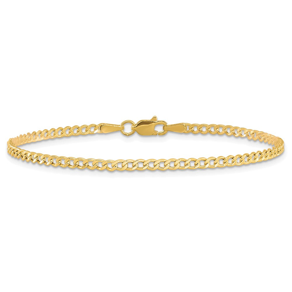 Semi-Solid Curb Link Chain - WBC