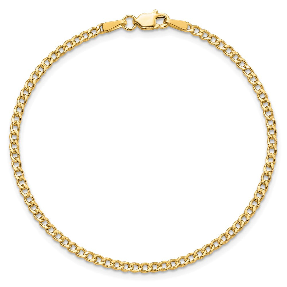 Semi-Solid Curb Link Chain - WBC