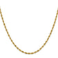 Semi-Solid Rope Chain - WBC