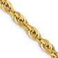 Semi-Solid Rope Chain - WBC